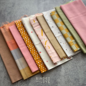 Curated Remnant Bundle | 11 Fabric End of Bolt Quilting Bundle | One of a Kind | REMNANT BUNDLE-180