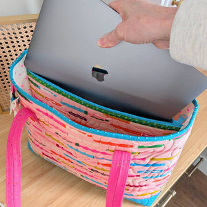 Divided Tablet Tote (Paper Pattern)