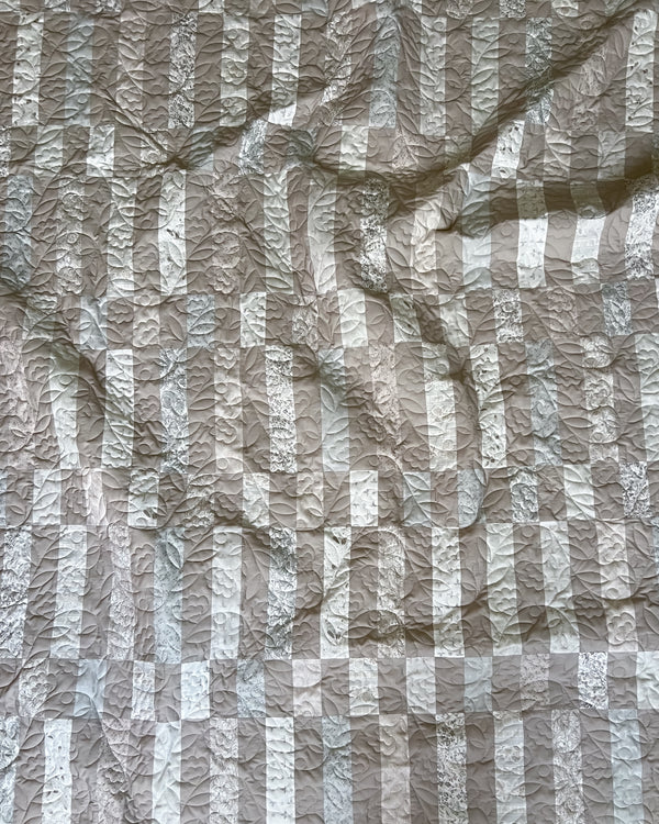 Madeline Quilt Kit – Large Throw (62” x 75”) | Neutral Quilt Kit | Beginner Friendly