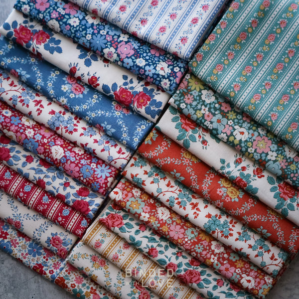 Tilda Village Life Full Collection Precut Bundle | 20 Prints | Fat Quarter Bundle | Half Yard Bundle