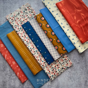 Curated Remnant Bundle | 10 Fabric End of Bolt Quilting Bundle | One of a Kind | REMNANT BUNDLE-225