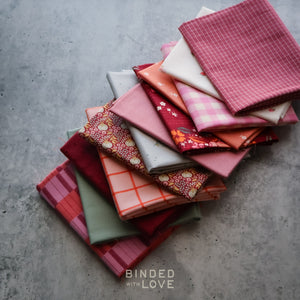 Strawberry Social Bundle | Curated 12 Fat Quarter Bundle