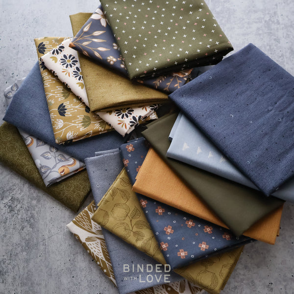 Woodland Hush Bundle | Curated 16 Fat Quarter Bundle