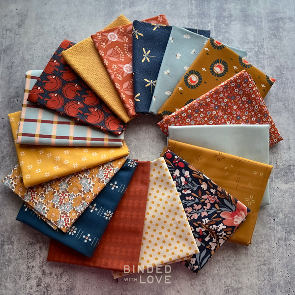 Golden Thicket Bundle | Curated 16 Fat Quarter Bundle