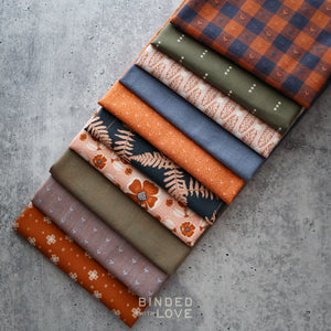 Copper Fern Bundle | Curated 10 Fat Quarter Bundle