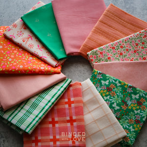 Peaches & Clover Bundle | Curated 12 Fat Quarter Bundle