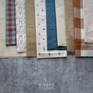 Curated Remnant Bundle | 10 Fabric End of Bolt Quilting Bundle | One of a Kind | REMNANT BUNDLE-222
