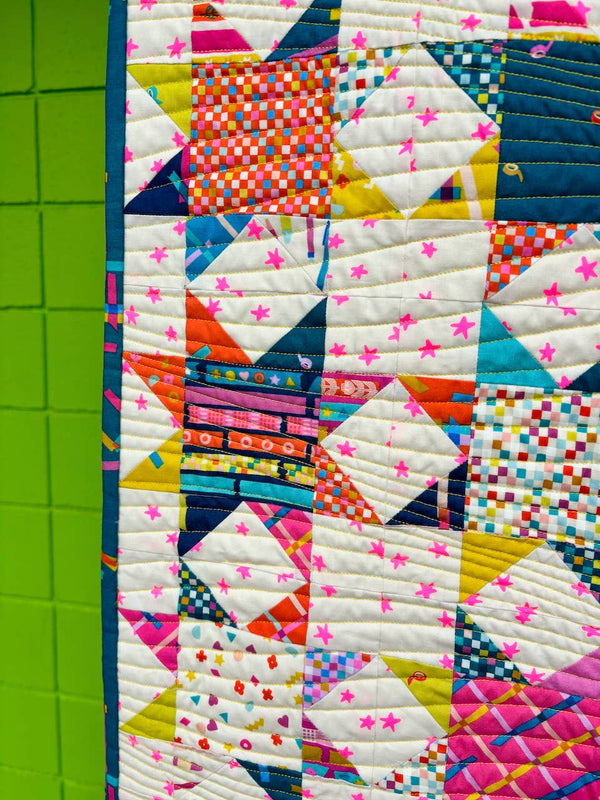 Layer Cake Stars 2.0 Quilt Pattern - Printed