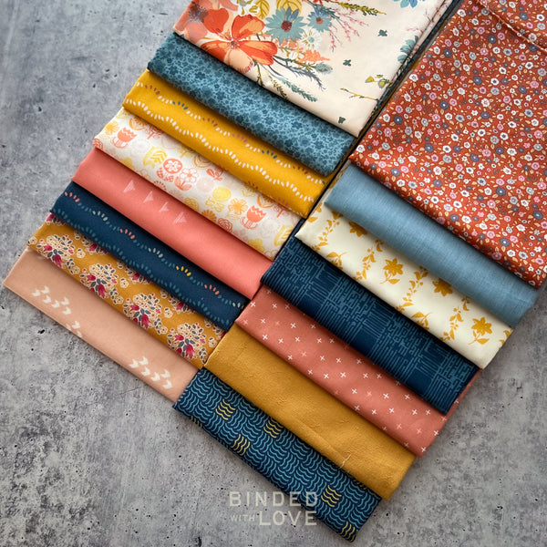 Marigold Morning Bundle | Curated 15 Fat Quarter Bundle