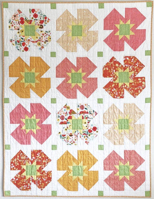 Summer Garden Quilt Pattern - PRINTED