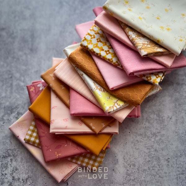 Honeyblush Bundle | Curated 16 Fat Quarter Bundle