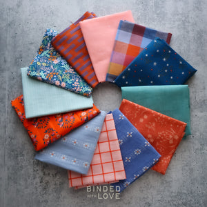 Postcard Summer Bundle | Curated 12 Fat Quarter Bundle