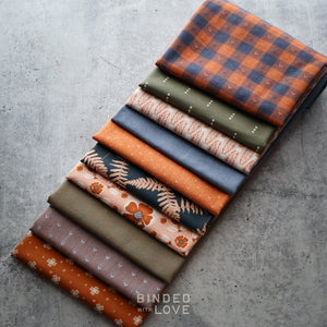Copper Fern Bundle | Curated 10 Fat Quarter Bundle