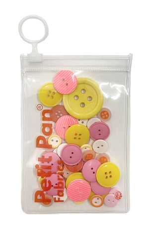 Assorted Pink Treasure Buttons
