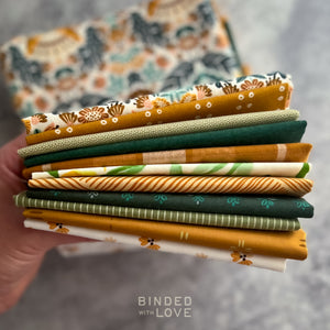 Amber Fern Bundle | Curated 11 Fat Quarter Bundle