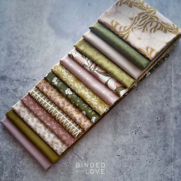 Pressed Petals Bundle | Curated 14 Fat Quarter Bundle