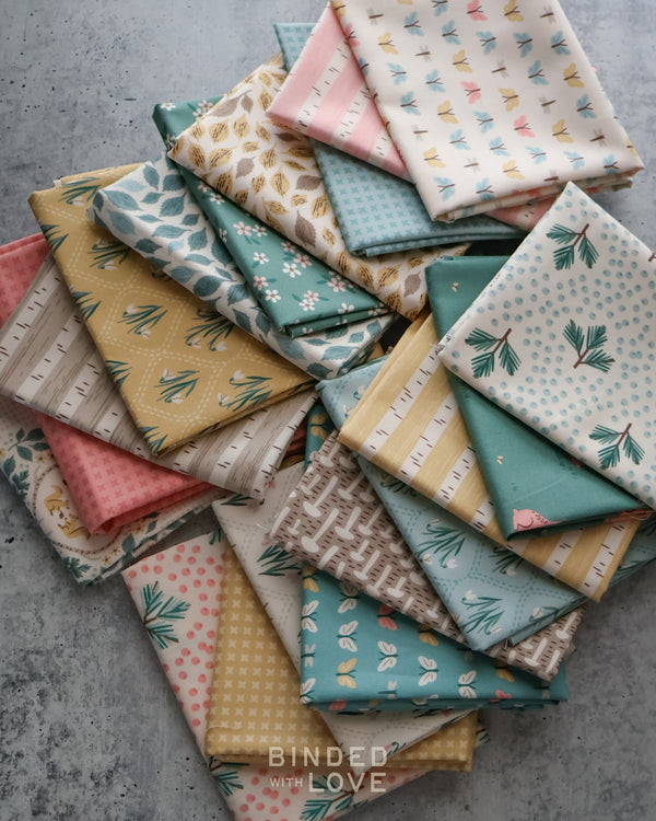 Wildwood by Ann Gardner for Cloud9 Fabrics | Full Collection 19 Prints | Organic Quilting Cotton | Fat Quarter or Half Yard Bundle