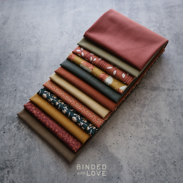 Amber Hallow Bundle | Curated 12 Fat Quarter Bundle