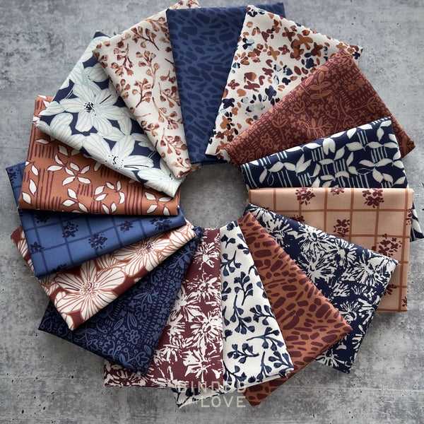 Sienna and Indigo Collection by Hello Aunty Designs | 15 Prints