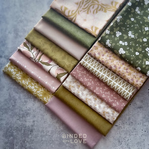Pressed Petals Bundle | Curated 14 Fat Quarter Bundle