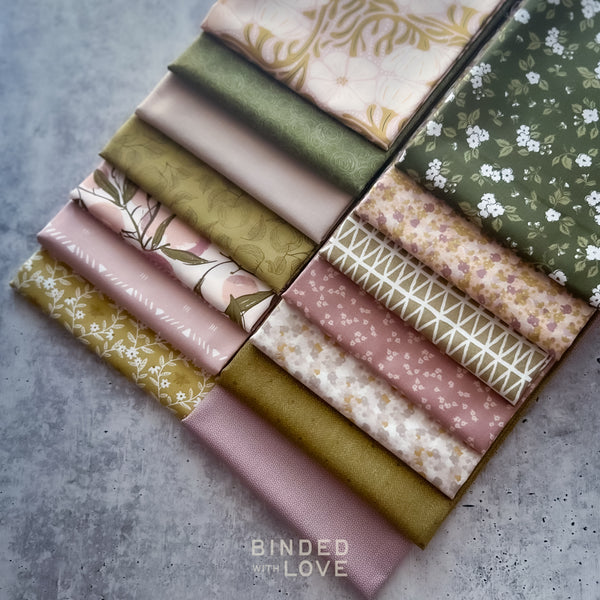 Pressed Petals Bundle | Curated 14 Fat Quarter Bundle