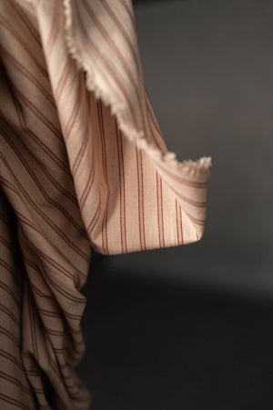 Whiskey Cotton/Linen Stripe