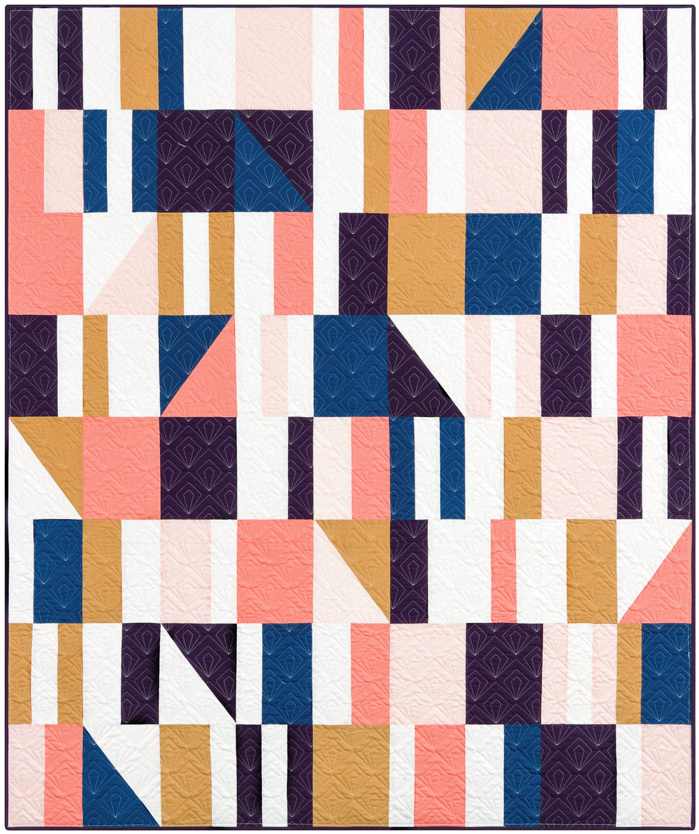 Sidewalk Chalk Quilt Pattern - Printed