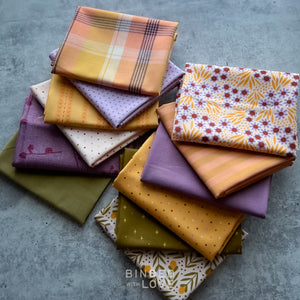 Lilac Gleam Bundle | Curated 12 Fat Quarter Bundle