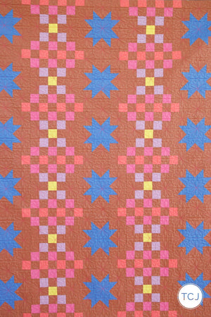 Orchard Stars Quilt Pattern - Printed