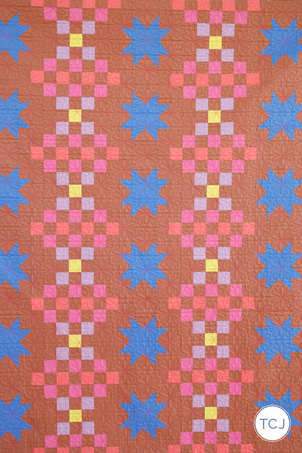 Orchard Stars Quilt Pattern - Printed