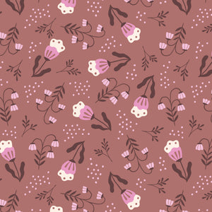 Fleur Cocoa 228555 | Cottage Blooms by Soph Rowe