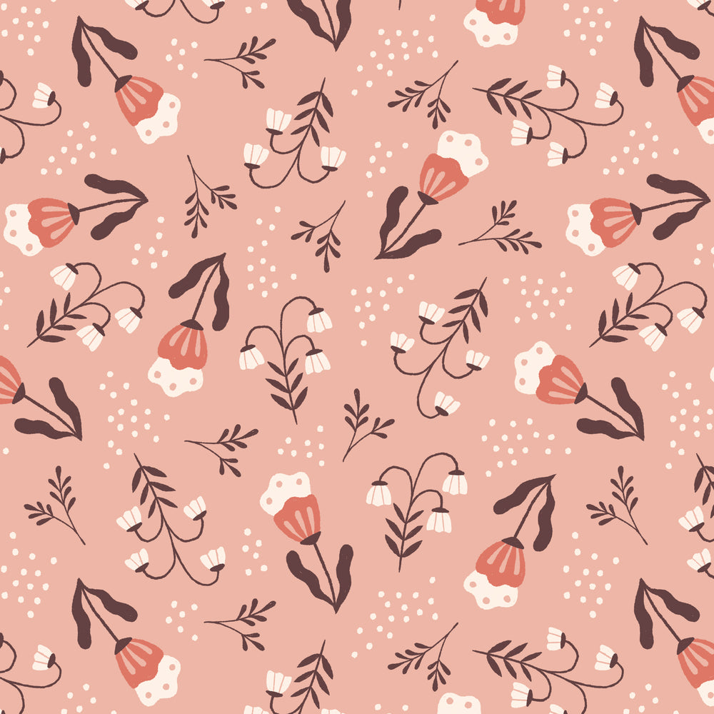 Fleur Dusty Rose 228556 | Cottage Blooms by Soph Rowe