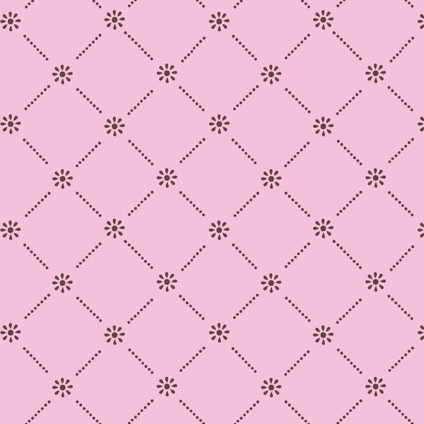 Stripple Bubblegum 228563 | Cottage Blooms by Soph Rowe