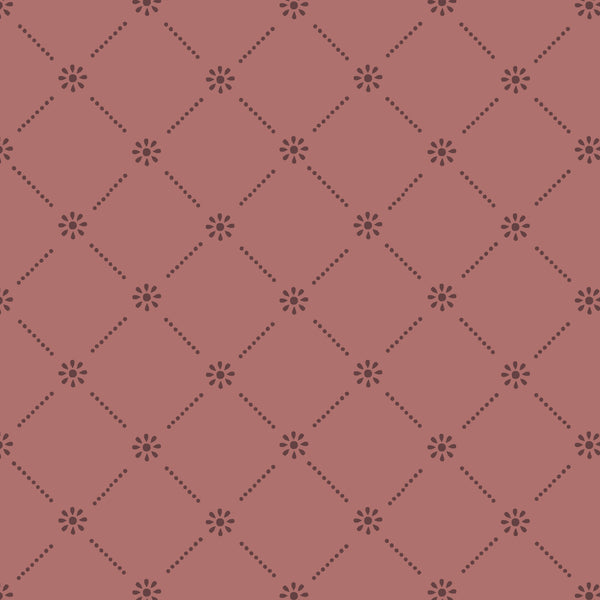 Stripple Cocoa 228564 | Cottage Blooms by Soph Rowe