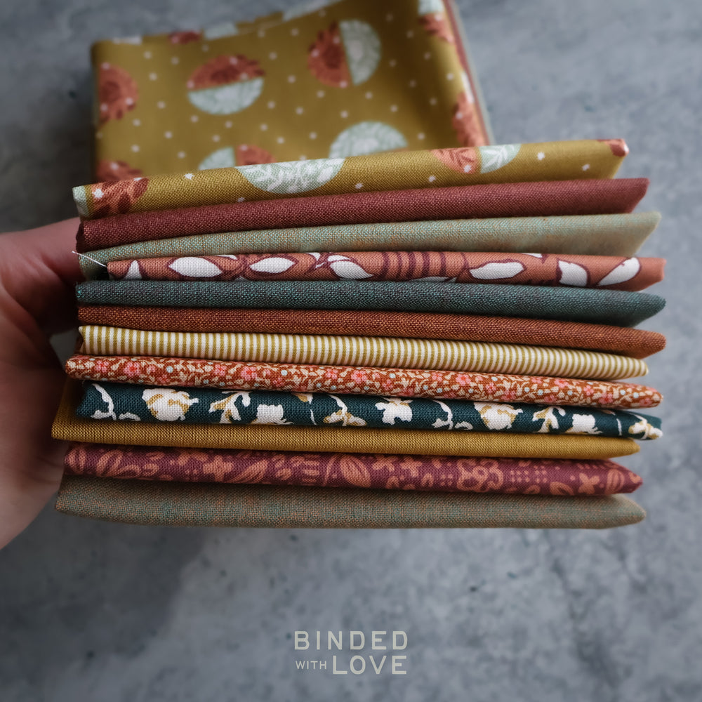Amber Hallow Bundle | Curated 12 Fat Quarter Bundle