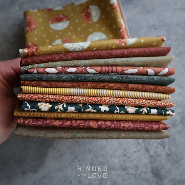 Amber Hallow Bundle | Curated 12 Fat Quarter Bundle