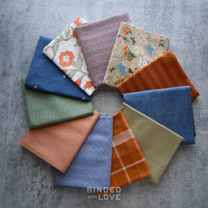 Golden Hour Garden Bundle | Curated 11 Fat Quarter Bundle