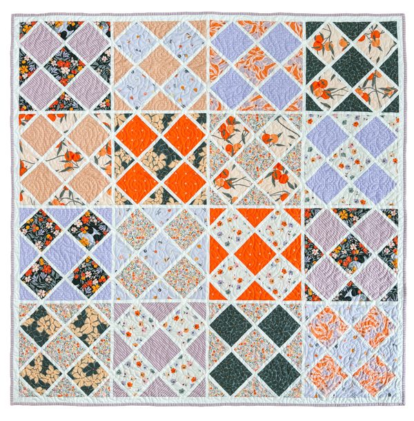 Harlequin Bloom | Paper Quilt Pattern