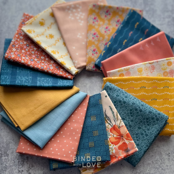 Marigold Morning Bundle | Curated 15 Fat Quarter Bundle