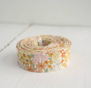 2.5" Bias Quilt Binding – PG Summer (Ready-Made Cotton Binding) | Prepacked 8 yards