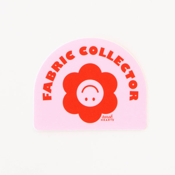 Fabric Collector - Vinyl Waterproof Sticker