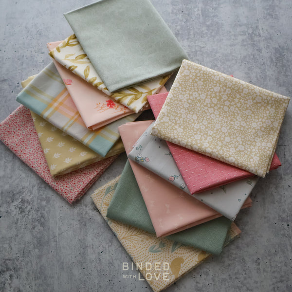 Sunday Garden Bundle | Curated 12 Fat Quarter Bundle