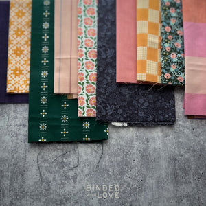 Curated Remnant Bundle | 10 Fabric End of Bolt Quilting Bundle | One of a Kind | REMNANT BUNDLE-235