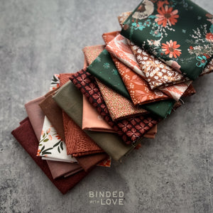 Cedar Rose Bundle | Curated 14 Fat Quarter Bundle