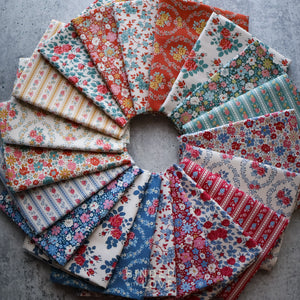 Tilda Village Life Full Collection Precut Bundle | 20 Prints | Fat Quarter Bundle | Half Yard Bundle