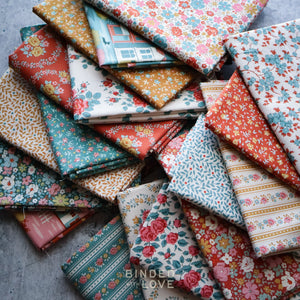 Tilda Village Life Autumn Colorway Bundle | Precut Bundle | 17 Prints | Fat Quarter Bundle | Half Yard Bundle