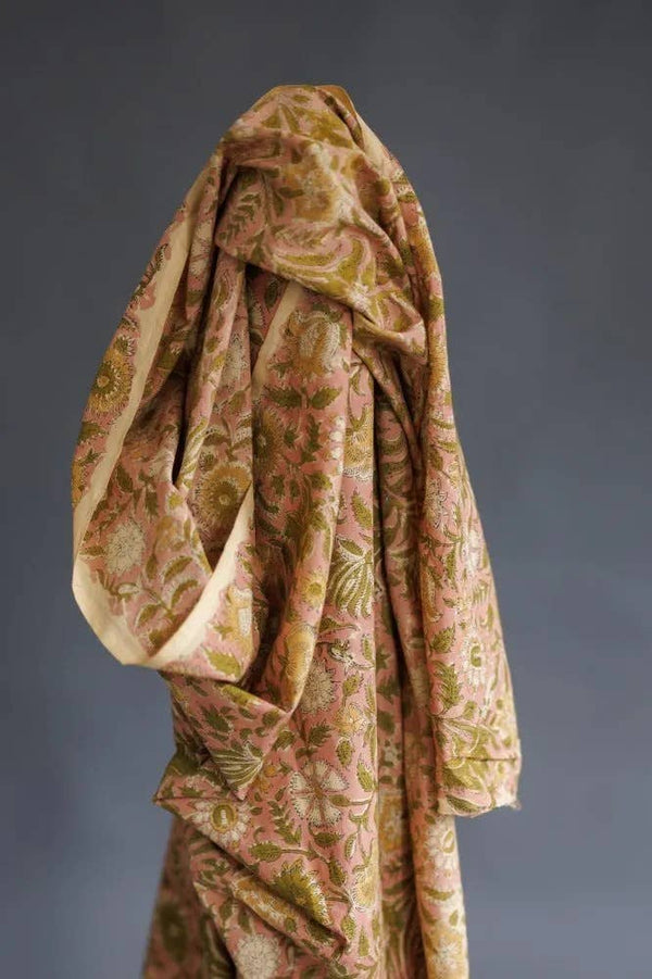 Maricel Pinks Indian cotton | Indian Block Print