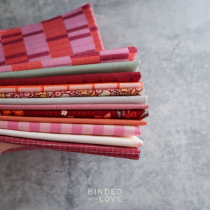 Strawberry Social Bundle | Curated 12 Fat Quarter Bundle
