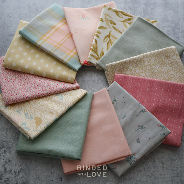 Sunday Garden Bundle | Curated 12 Fat Quarter Bundle