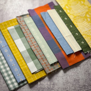 Curated Remnant Bundle | 11 Fabric End of Bolt Quilting Bundle | One of a Kind | REMNANT BUNDLE-137